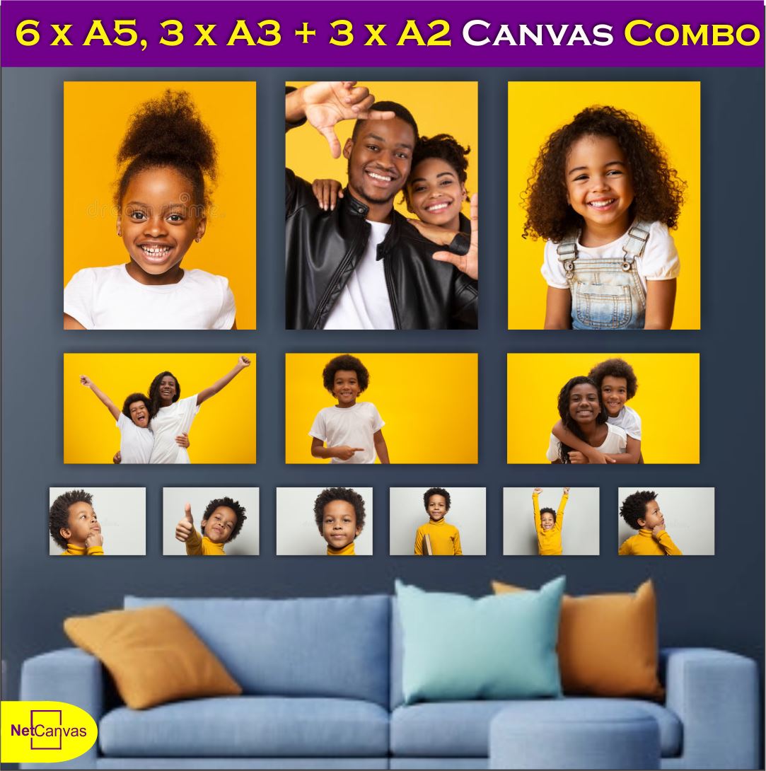 12 Piece Canvas Combo Classic Canvas NetCanvas 