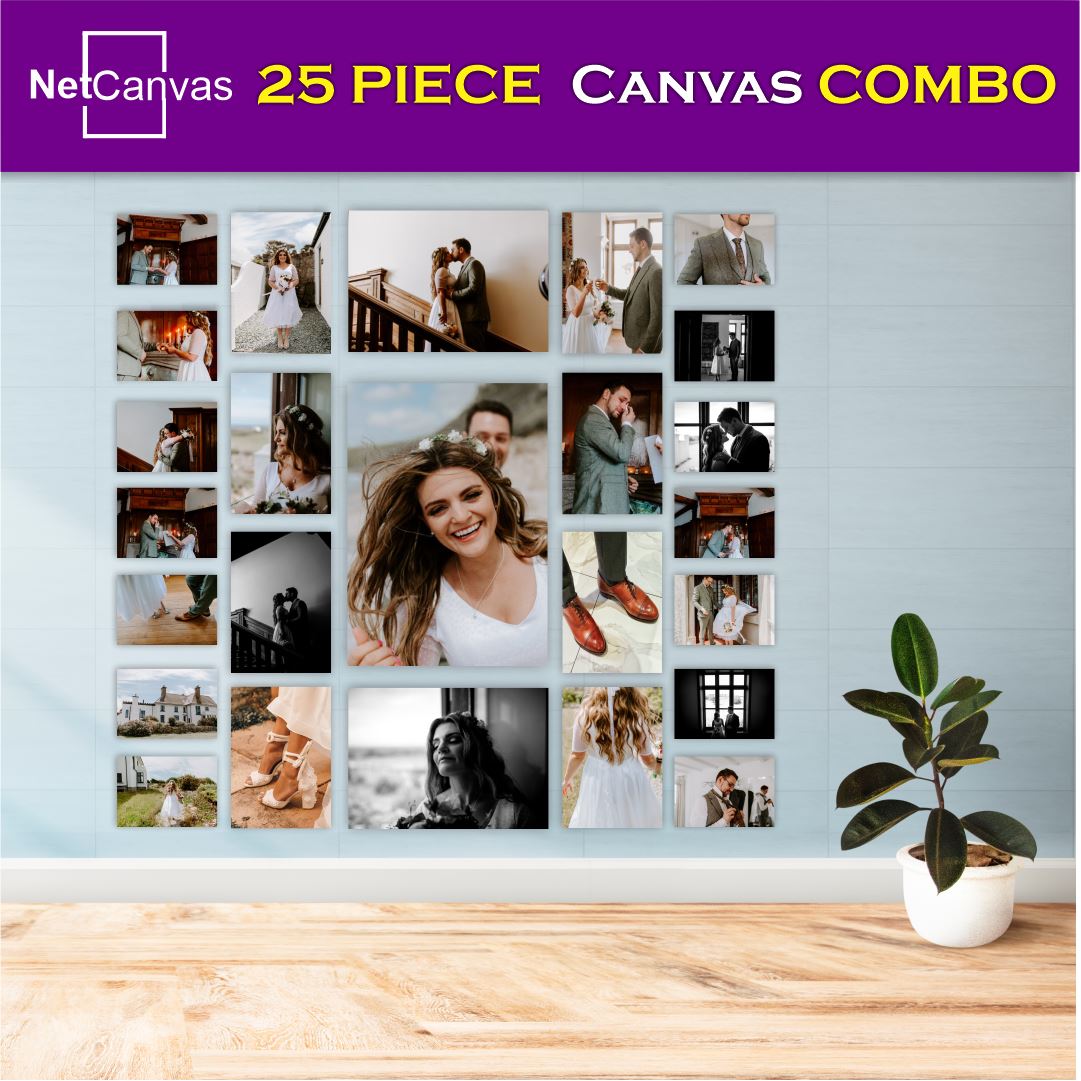 25 Piece Canvas Combo Classic Canvas NetCanvas 