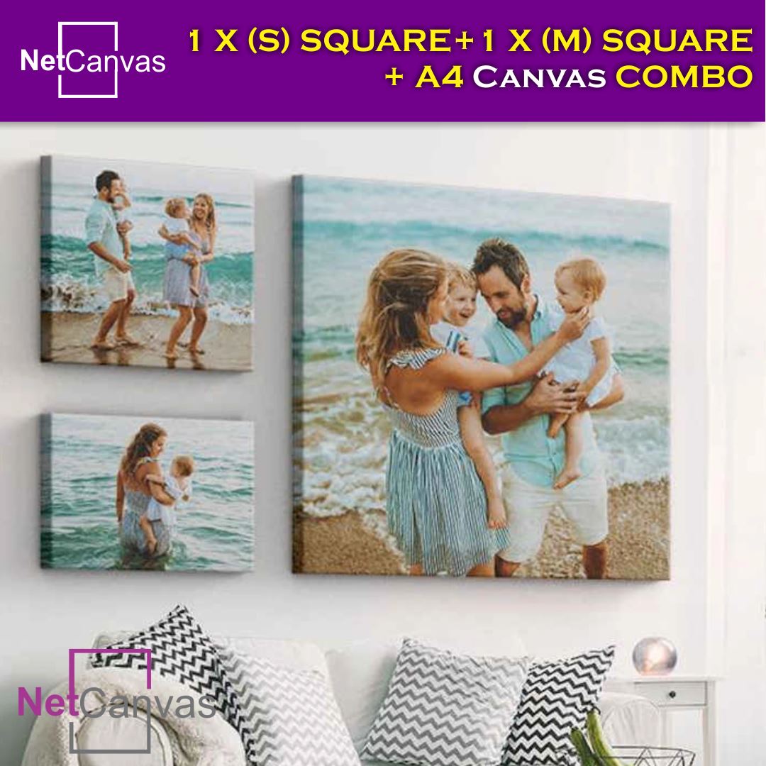 3 for Me | 3 Piece Classic Canvas NetCanvas 