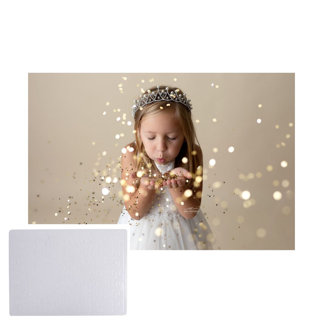 A5 Glitter Puzzle Printed Gifts NetCanvas 