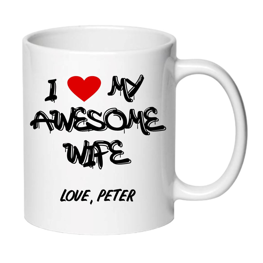 Awesome Wife Mug Classic Canvas NetCanvas 