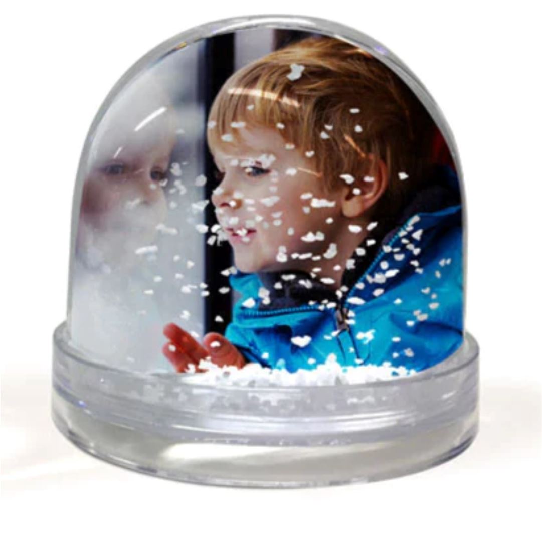 Christmas Photo Snow Globe Classic Canvas NetCanvas 