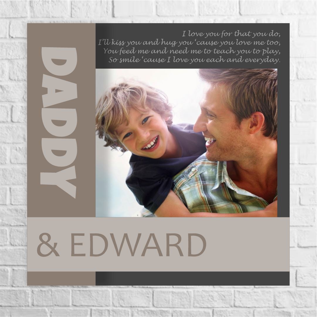 Father's Day Poem Canvas Classic Canvas NetCanvas 