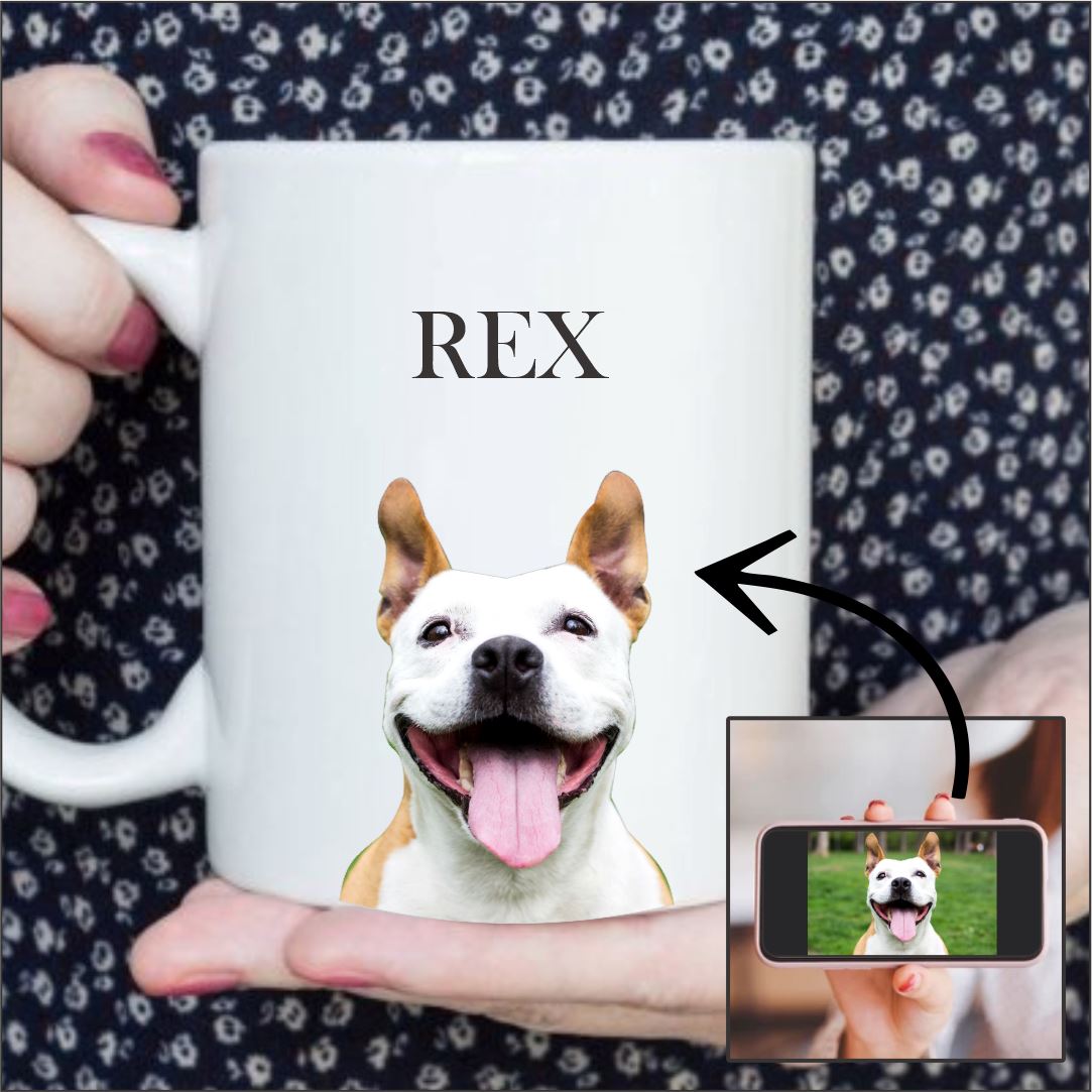 Mug Shot Your Pet (1, 2 or 3 Pets) Classic Canvas NetCanvas 