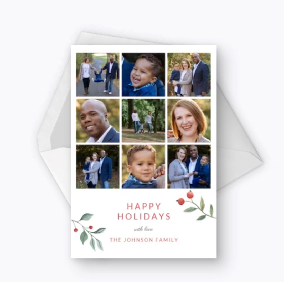 Multi photo - Christmas card NetCanvas 