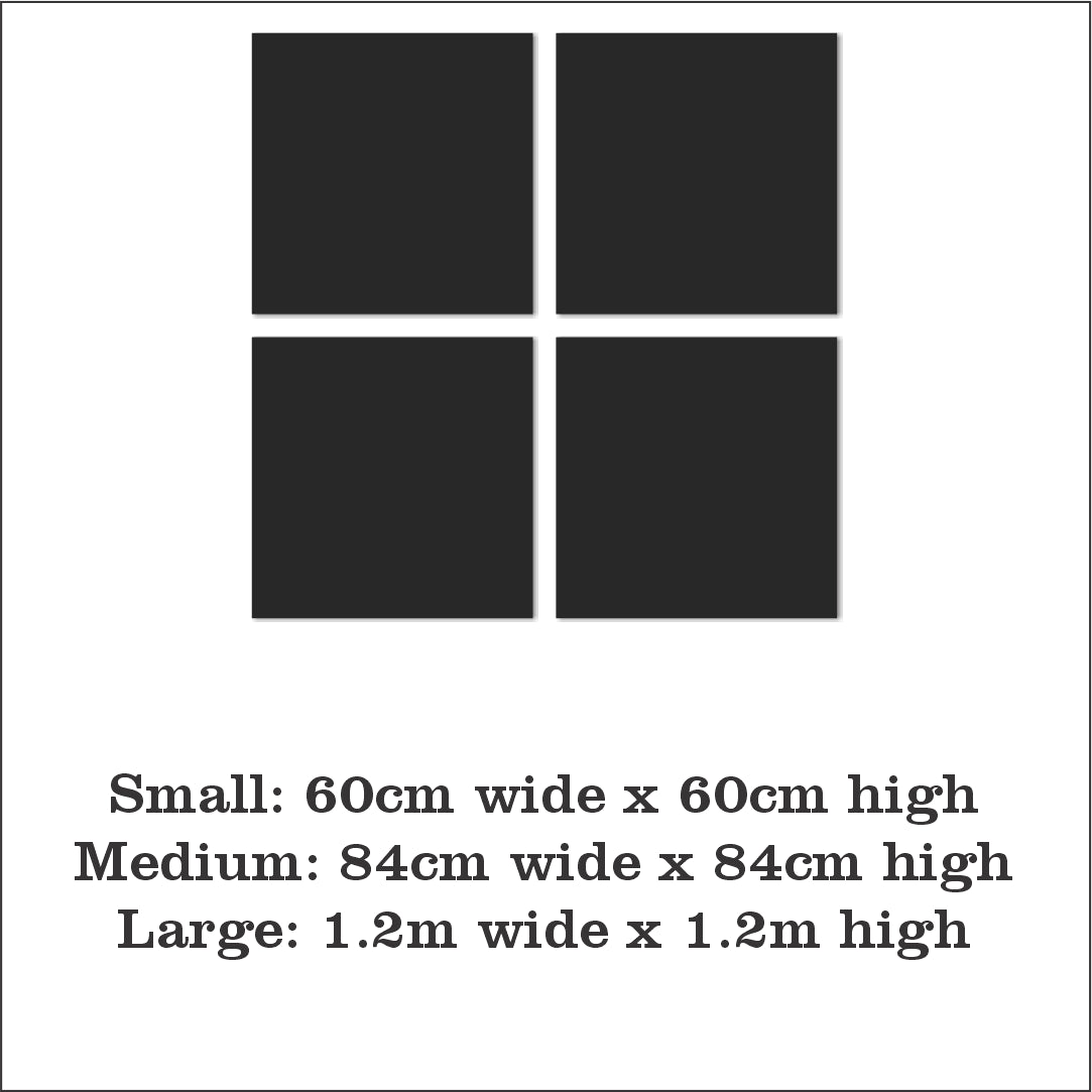 Square 4 Piece Split Canvas Classic Canvas NetCanvas 